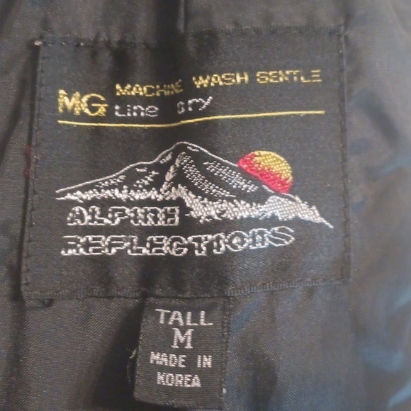 Alpine reflections Insulated Snow Bib Overalls size medium - Picture 5 of 9